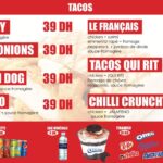 Menu Chizza mia Rabat April 2024 442410-300800